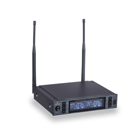Soundsation WF-U2302PP - podwójny system UHF 630-660 MHz z dwoma mikrofonami nagłownymi i nadajnikami bodypack