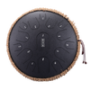 Tongue drum 15 ton 14" premium Hluru TB15-14-Charcoal