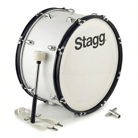Stagg  MABD-2212 - bęben marszowy 22" z nosidłem i bijakiem