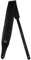 Jet BL-50 BL BS - Skórzany pasek gitarowy, czarny, szeroki, regulowany