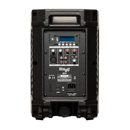 Stagg AS 8 - dwudrożna kolumna aktywna 250W z Bluetooth