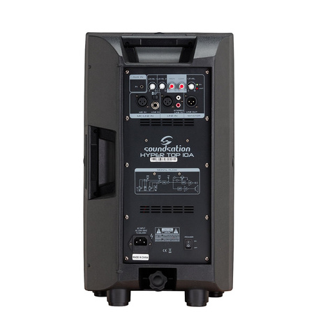 Soundsation HYPER TOP 10A 500W - kolumna aktywna