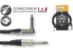 Stagg NGC3PLR - przewód audio jack prosty / jack kątowy, 3 m
