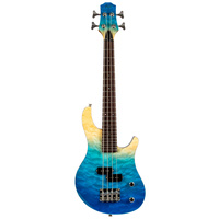 Flight Mini Bass TBL - Basowe Ukulele 4-strunowe, Quillow, 30" (kolekcja Sea Wave)