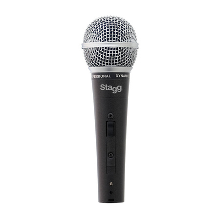 Stagg SDM50 - dynamiczny mikrofon kardioidalny DC78, przewód XLR 5 m i pudełko