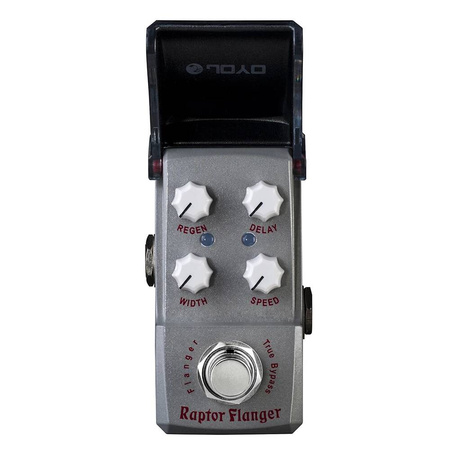 Joyo JF-327 Raptor Flanger - flanger BBD z czterema regulatorami i osłoną Knob Guard