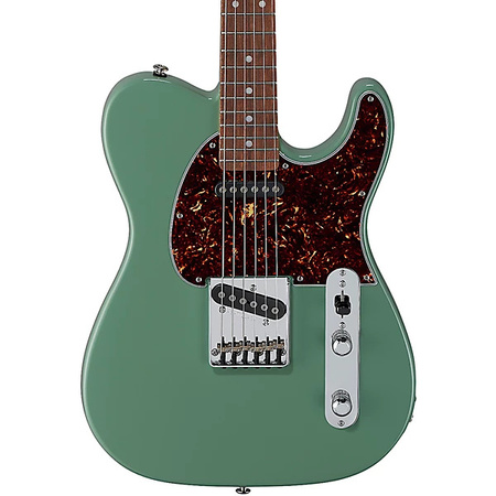 G&L Fullerton Deluxe ASAT Macha Green - gitara elektryczna