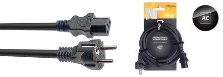 Stagg NPW1,5IECFPEU10 - kabel zasilający