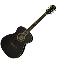 ARIA AFN-15 (BK) gitara akustyczna AFN-15 BK — czarna, 6-strunowa, pełny rozmiar