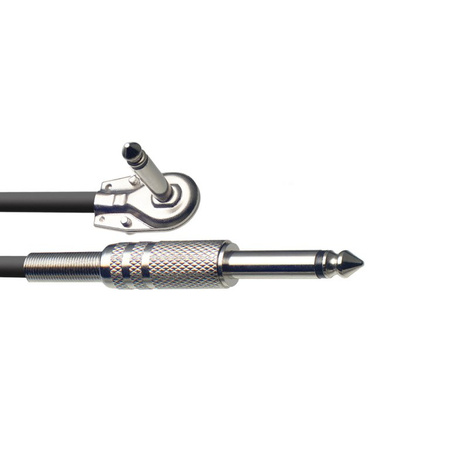Stagg SGC6PL - kabel instrumentalny jack prosty / kątowy, 6 m, seria S