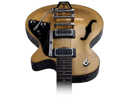 Duesenberg Starplayer TV 25th Anniversary Gold Leaf - gitara elektryczna, edycja limitowana