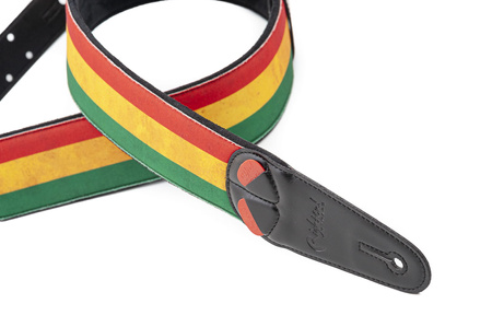 RightOn Straps LEGEND Rasta - Pasek do Gitary