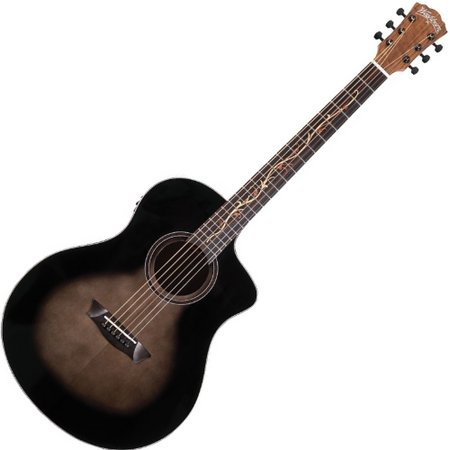WASHBURN Bella Tono Vite S9 VCE - elektroakustyczna gitara studio cutaway, selekcjonowany świerk i orzech