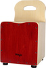Stagg CAJ-KID-RD - cajón dla dzieci EasyGo z czerwoną płytą przednią