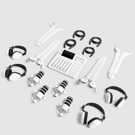 RODE Ultimate Podcaster Bundle WHITE