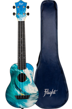 UKULELE SOPRANOWE LONGNECK - FLIGHT TUSL25 SURF