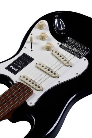 Gitara elektryczna SAGA SMF1314 BK (SSS)