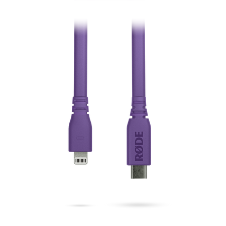 RODE SC19 - Kabel USB-C - Lightning 1.5m fioletowy