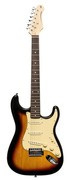 Stagg SES-30 SNB - gitara elektryczna SSS, paulownia, 21 progów, sunburst