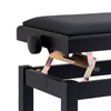 Stagg PB06G BKM SBK - regulowana ława do pianina, czarny mat