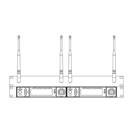 Soundsation WF-RACK KIT2 - zestaw montażowy do systemów bezprzewodowych