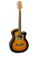 GITARA AKUSTYCZNA FLIGHT F-230C SB – 6-strunowa, cutaway, sunburst