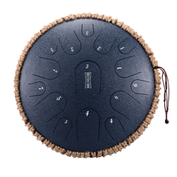 Tongue drum 15 ton 14" premium Hluru TB15-14-NavyBlue