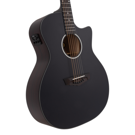 D'angelico Premier Gramercy LS Matte Black - gitara elektroakustyczna