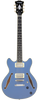 D'Angelico Excel Mini DC Tour Slate Blue - gitara elektryczna