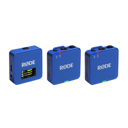 RODE Wireless GO III Cobalt – 2-kanałowy bezprzewodowy system mikrofonowy