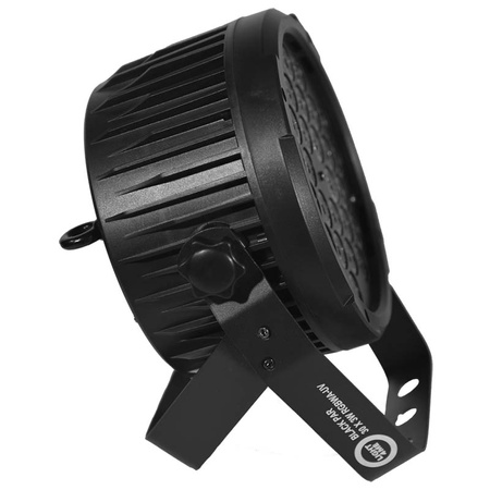 LIGHT4ME BLACK PAR 30x3W RGBA-UV LED reflektor sce