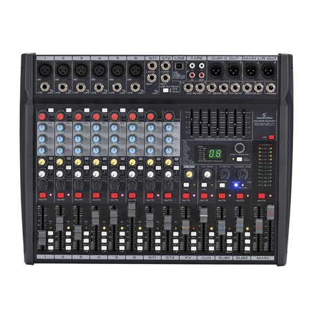 Soundsation ALCHEMIX 602UFX - mikser audio 10-kanałowy