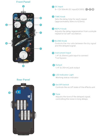 Efekt do gitary Musontek Voyager V2412