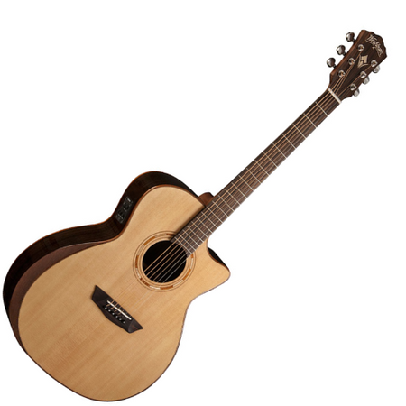 WASHBURN WCG20 SCE (N) Elektroakustyczna gitara cutaway - naturalna, system Fishman