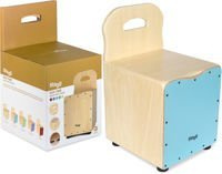 Stagg CAJ-KID-BL - cajón dla dzieci EasyGo z niebieską płytą przednią