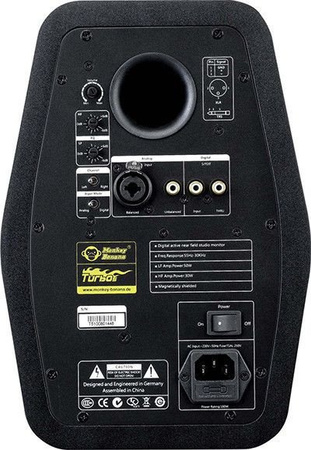 Monkey Banana Turbo 5 Black - aktywny monitor studyjny 5,25", czarny, 1 sztuka