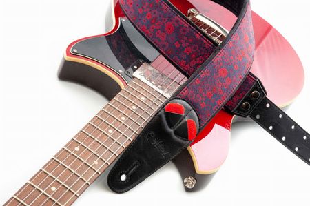 RightOn Straps Daisy Red - Pasek do Gitary
