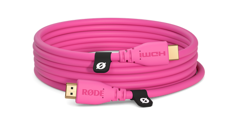 RODE HDMI CABLE 3P - Kabel 3m różowy