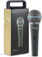 Stagg SDM60 - dynamiczny mikrofon kardioidalny z przewodem XLR 5 m