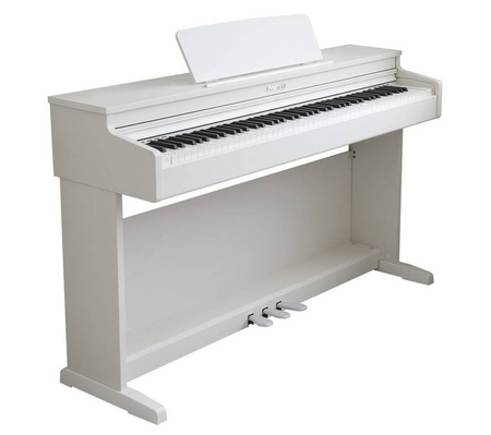 Dynatone SLP-260 - pianino cyfrowe 88 klawiszy, Bluetooth Audio/MIDI, kolor biały