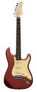 Stagg SES-30 CAR - gitara elektryczna SSS, paulownia, 21 progów, czerwona