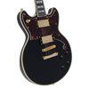 D’Angelico Deluxe Brighton Solid Black - gitara elektryczna