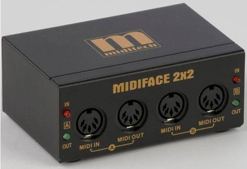 MIDITECH MIDIFACE 2×2 – Interfejs MIDI/USB