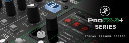 Mackie ProFX6v3+ – Analogowy mikser z USB i Bluetooth