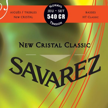 SAVAREZ SA 540 CR • NEW CRISTAL CLASSIC. Zestaw strun do gitary klasycznej z serii New Cristal Class