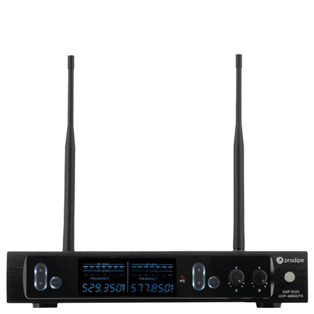 Prodipe M850 DSP Duo F5 - system bezprzewodowy UHF 528-578 MHz, 2 mikrofony ręczne