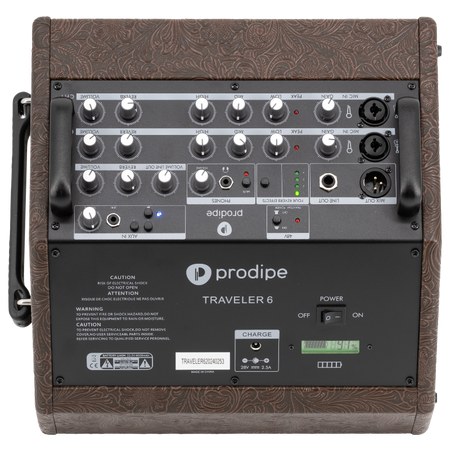 Prodipe Traveler 6 - combo akustyczne na akumulator, 120 W RMS, z pokrowcem