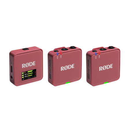 RODE Wireless GO III Rose – 2-kanałowy bezprzewodowy system mikrofonowy
