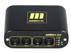 MIDITECH MIDIFACE 4×4 – Interfejs MIDI/USB