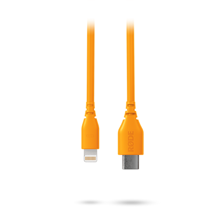 RODE SC21 - Kabel USB-C - Lightning 30cm pomarańczowy